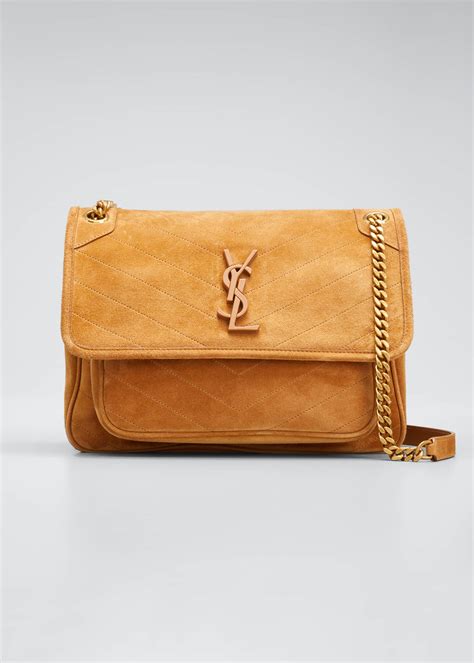 ysl niki suede bag|ysl niki bag size guide.